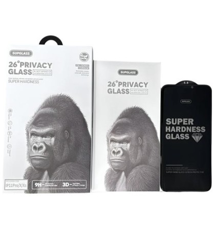  Защитное стекло Антишпион для i-Phone X/XS/11 Pro Supglass XC-12 3D