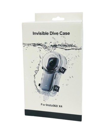  Защитный водонепроницаемый чехол Invisible Dive Case для экшн-камеры Insta360 X3