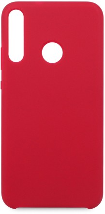  Накладка для Huawei P40 Lite E/Y7P/Play 3 Silicone cover малиновая