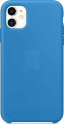Чехол-накладка  i-Phone 11 Silicone icase  №03 синяя