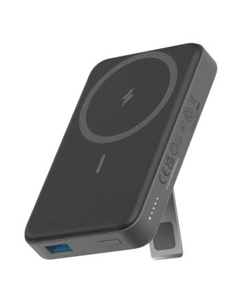  Powerbank с беспроводной зарядкой Anker 633 Snap Charge 10000mAh 5W/7.5W 1USB/1C (A1641) черный