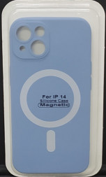 Накладка для i-Phone 14 6.1&quot; Magsafe силикон лаванда