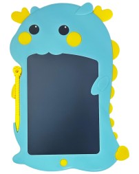 Детский графический планшет для рисования K9 Dinosaur голубой