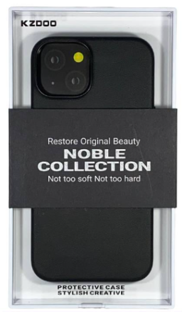  Накладка для i-Phone 14 K-Doo Noble кожаная чёрный