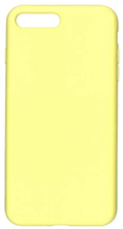 Чехол-накладка  i-Phone 7 Plus/8 Plus Silicone icase  №51 бледно-желтая
