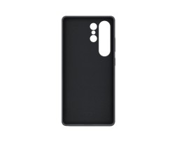 Накладка для Samsung Galaxy S25 Ultra MagSafe Kindsuit Case кожанный чёрный
