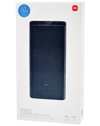 Powerbank Xiaomi 3 20000mAh 2USB/1C 50W VXN4289CN/PB200SZM черный
