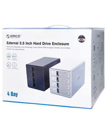  Док-станция для 4 HDD Orico 9548RU3 5Gbps USB3.0 Type-B черная
