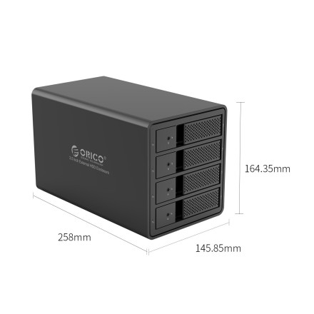  Док-станция для 4 HDD Orico 9548RU3 5Gbps USB3.0 Type-B черная