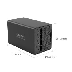 Док-станция для 4 HDD Orico 9548RU3 5Gbps USB3.0 Type-B черная