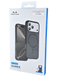 Накладка для i-Phone 17 Pro Max Keephone Sumee Non-Yellowing MagSnap черный