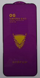 Защитное стекло для iPhone 13 Pro Max 6.7&quot; OG Purple чёрное
