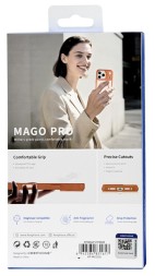 Накладка для i-Phone 17 Pro Max Keephone Mago Pro MagSnap оранжевый