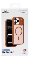 Накладка для i-Phone 17 Pro Max Keephone Mago Pro MagSnap оранжевый