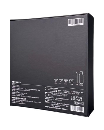  Бритвенный станок Lemon Razor H300 черный (3001572) чёрный