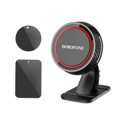 Держатель в автомобиль на торпеду Borofone BH13 черно-красный