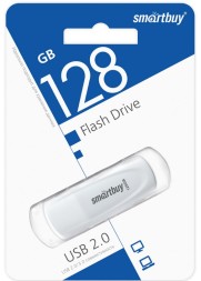 USB флеш накопитель SmartBuy 128GB Scout (SB128GB2SCW) белый