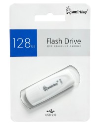 USB флеш накопитель SmartBuy 128GB Scout (SB128GB2SCW) белый