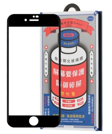  Защитное стекло для i-Phone 7 Plus/8 Plus Remax GL-27 3D чёрное