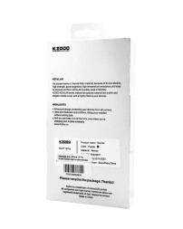 Накладка для i-Phone 15 Pro K-Doo Kevlar пластик фиолетовая