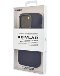 Накладка для i-Phone 15 Pro K-Doo Kevlar пластик фиолетовая