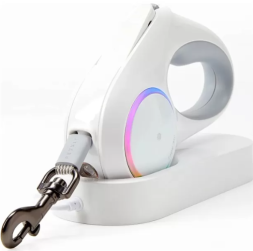 Поводок-рулетка со встроенным фонариком PetKit Pet Leash Go Shine 4.5м белый