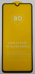 Защитное стекло для Samsung Galaxy A42 9D черное