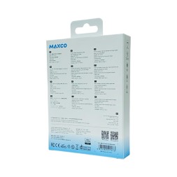 Usb Кабель-зарядка Type-C Maxco MTC-P01C 66W 1.5м черный