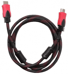 Кабель HDMI - HDMI v1.4 Cantell 1.5м красно-черный