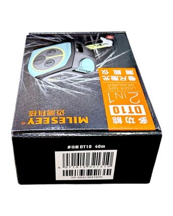  Умная рулетка Mileseey Laser Distance Measuring Tape DT10