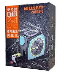 Умная рулетка Mileseey Laser Distance Measuring Tape DT10