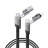  USB/USB-C Кабель-зарядка Remax RC-C189 4в1 Lightning/Type-C 1м 65W черный