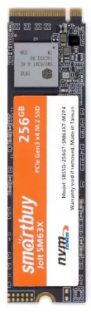  M.2 2280 SSD Smartbuy Jolt SM63X 256GB TLC NVMe PCIe3