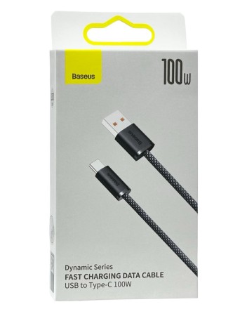  Usb Кабель-зарядка TYPE-C Baseus Dynamic Series 100W 1м (CALD000616) тёмно-синий