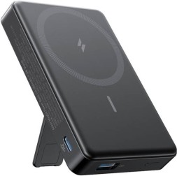 Powerbank с беспроводной зарядкой Anker MagGo 10000mAh 1USB/1C (A1652) черный