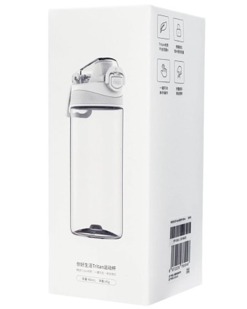  Бутылка для воды Xiaomi Quange Tritan Sports Cup 480ml белая