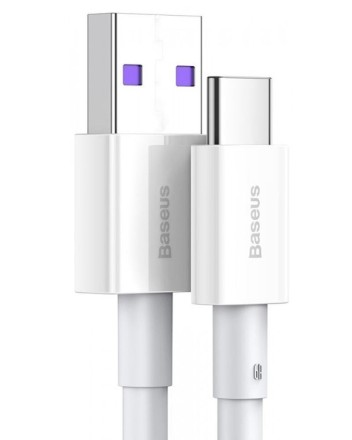  Usb Кабель-зарядка TYPE-C Baseus Superior Series 1м CATYS-02 66W белый