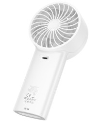 Портативный ручной мини-вентилятор Hoco HX62 белый
