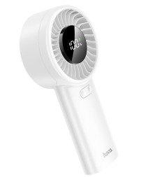 Портативный ручной мини-вентилятор Hoco HX62 белый