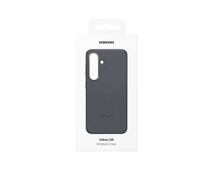  Накладка для Samsung Galaxy S25 MagSafe Kindsuit Case кожанный чёрный