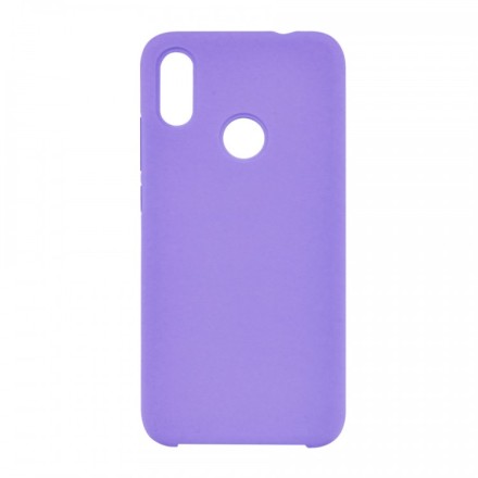  Накладка для Samsung Galaxy A40 Silicone cover сиреневая