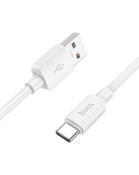 Usb Кабель-зарядка Type-C Hoco X96 27W 3A 1м силиконовый белый