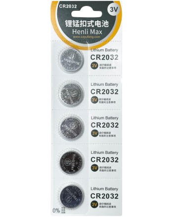  Литиевый элемент питания Henli Max CR2032