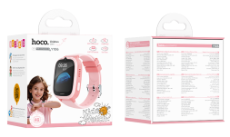 Смарт-часы детские Hoco Y106 Smart Watch розовые
