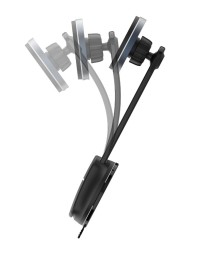 Держатель в автомобиль на торпеду c Magsafe Momax Q.Mag Mount 5 15W черный