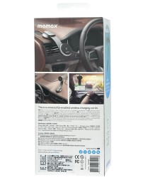 Держатель в автомобиль на торпеду c Magsafe Momax Q.Mag Mount 5 15W черный