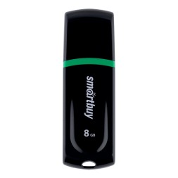 USB флеш накопитель Smartbuy 8GB Paean Black (SB8GBPN-K)
