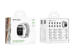 Смарт-часы Hoco Y33 Smart Sports Watch (call version) серые
