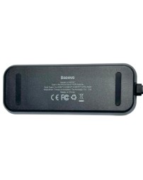 Переходник Baseus Multifunctional Hub 2xUSB-C USB3.0*2+SD+TF+HDMI*2+RJ45+Type-C (CAHUB-FZ0G)