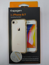 Чехол Spigen для i-Phone 8/7 Neo Hybrid Crystal 2, золотистый  (Ver.2) (054CS22569)